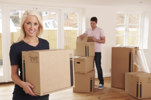Removal van service introduction in Haringey with a professional moving team