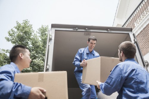 Commercial furniture relocation for an office in North London