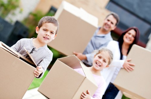 Furniture loading for a Haringey man and van move