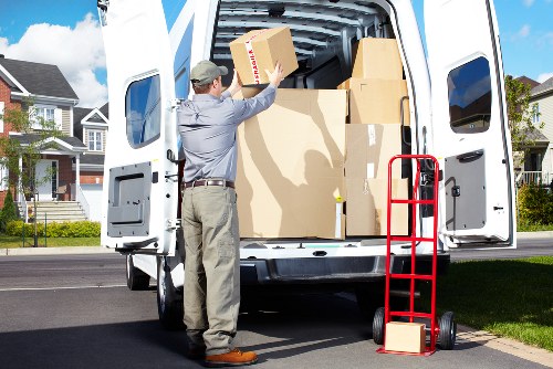 Office removals team planning a business relocation in Haringey