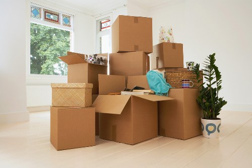 Preparing household belongings for secure storage in Haringey