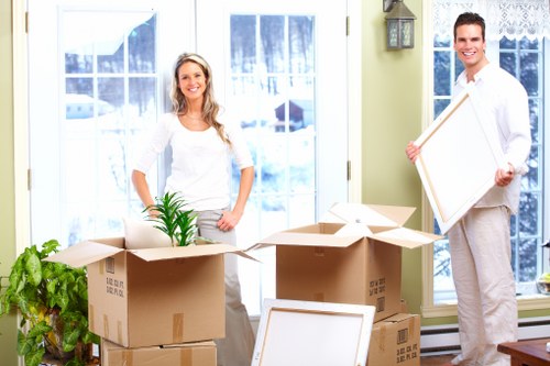 A moving team providing careful and organized removal van services in Haringey